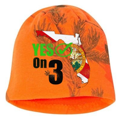 Yes On 3 Florida Kati - Camo Knit Beanie