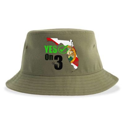 Yes On 3 Florida Sustainable Bucket Hat