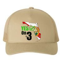 Yes On 3 Florida Yupoong Adult 5-Panel Trucker Hat