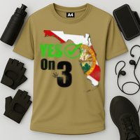 Yes On 3 Florida Performance Shirt
