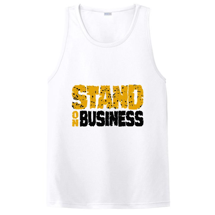 Yellow Ochre Black White Color Match PosiCharge Competitor Tank