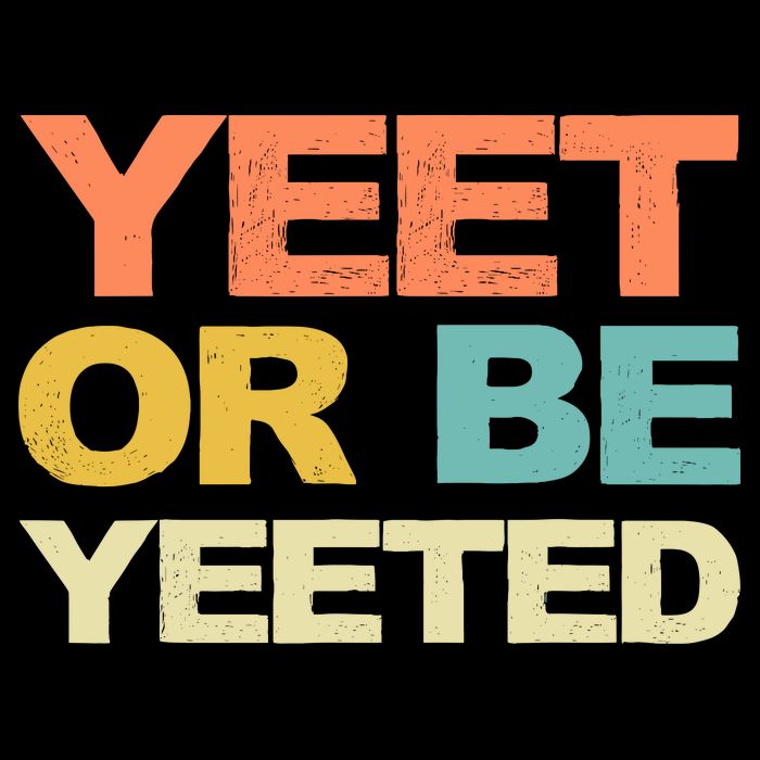 Yeet Or Be Yeeted Yeet Dank Meme Gift 16 in Basic Backpack