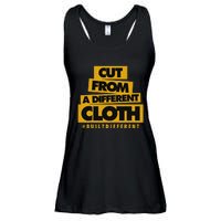 Yellow Ochre Black White Color Match Ladies Essential Flowy Tank