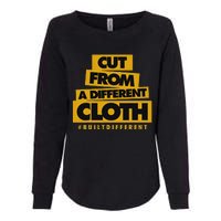 Yellow Ochre Black White Color Match Womens California Wash Sweatshirt