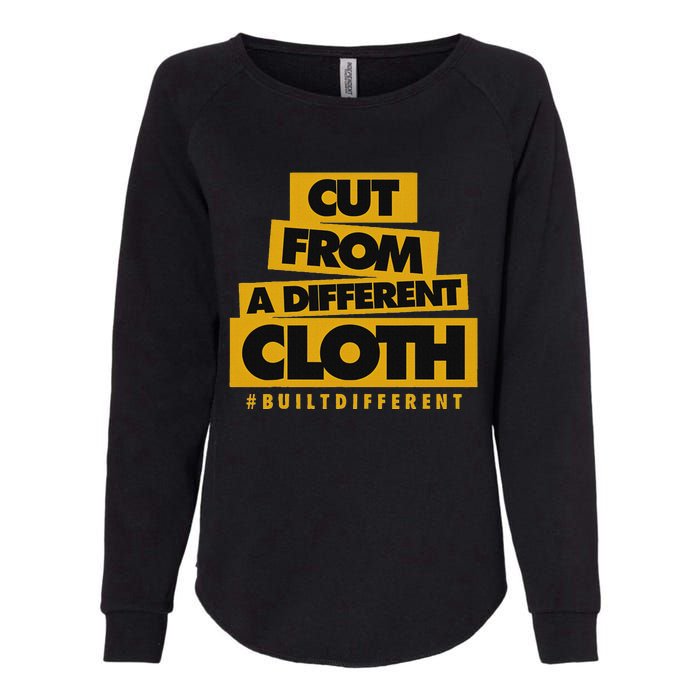 Yellow Ochre Black White Color Match Womens California Wash Sweatshirt