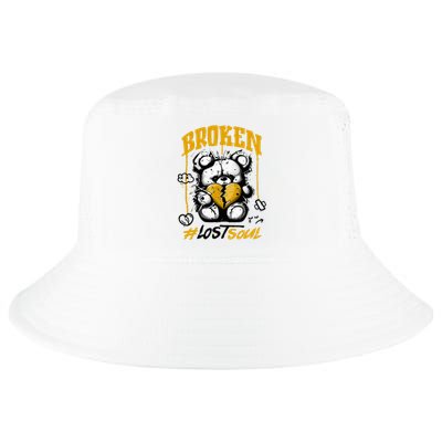 Yellow Ochre Black White Color Match Cool Comfort Performance Bucket Hat