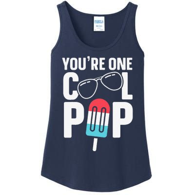 Youre One Cool Pop Father Dad Ladies Essential Tank