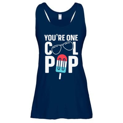 Youre One Cool Pop Father Dad Ladies Essential Flowy Tank