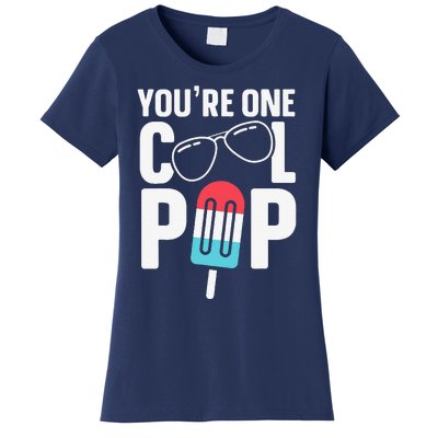 Youre One Cool Pop Father Dad Women's T-Shirt