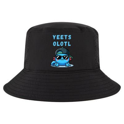 Yeets Olotl Funny Axolotl Yeet, Yeet Quote Funny Saying Cool Comfort Performance Bucket Hat