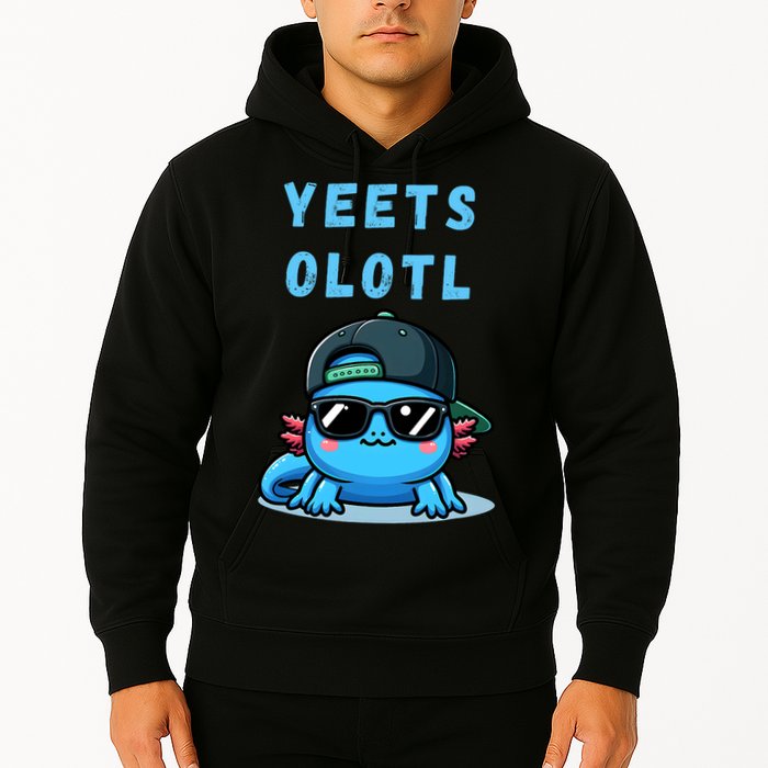Yeets Olotl Funny Axolotl Yeet, Yeet Quote Funny Saying Hoodie