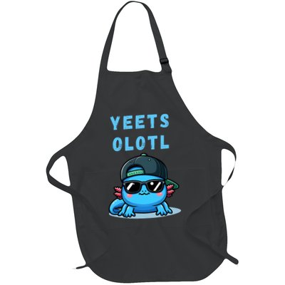 Yeets Olotl Funny Axolotl Yeet, Yeet Quote Funny Saying Apron