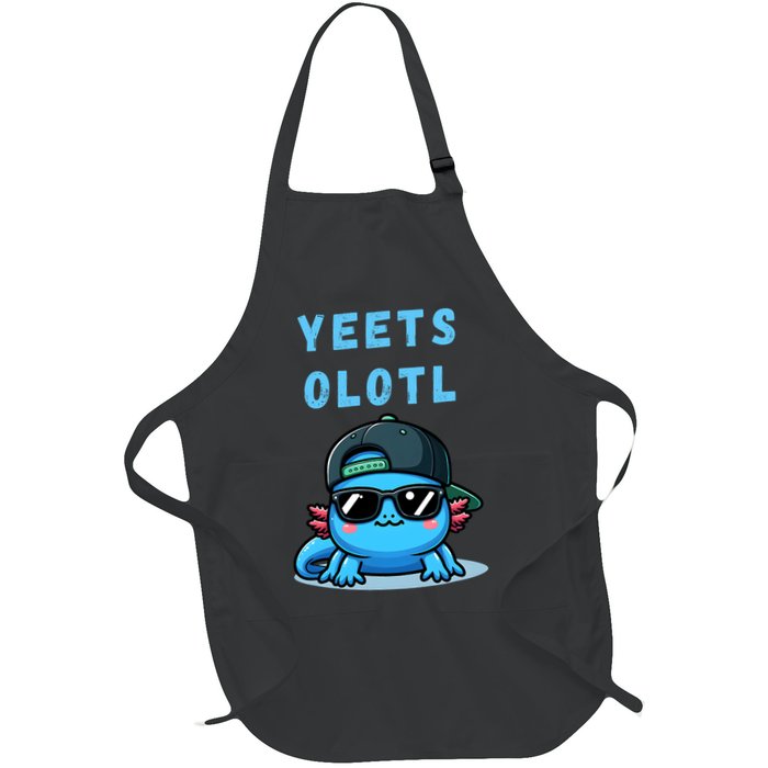Yeets Olotl Funny Axolotl Yeet, Yeet Quote Funny Saying Apron
