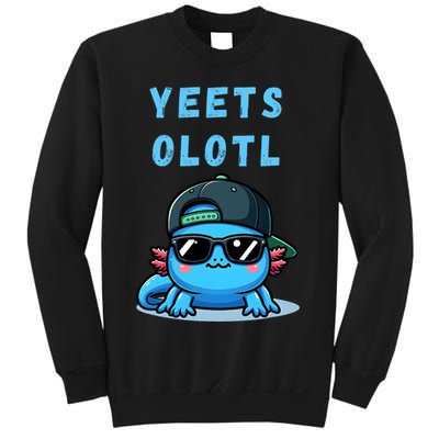 Yeets Olotl Funny Axolotl Yeet, Yeet Quote Funny Saying Sweatshirt