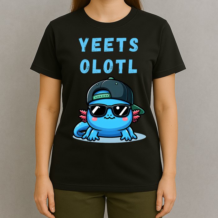 Yeets Olotl Funny Axolotl Yeet, Yeet Quote Funny Saying T-Shirt
