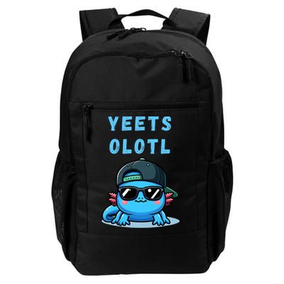 Yeets Olotl Funny Axolotl Yeet, Yeet Quote Funny Saying Backpack
