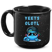Yeets Olotl Funny Axolotl Yeet, Yeet Quote Funny Saying 15oz Campfire Ceramic Mug