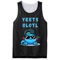 Yeets Olotl Funny Axolotl Yeet, Yeet Quote Funny Saying Mesh Reversible Basketball Jersey Tank