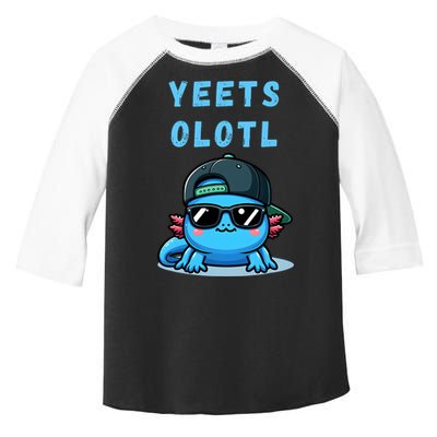 Yeets Olotl Funny Axolotl Yeet, Yeet Quote Funny Saying Toddler Fine Jersey T-Shirt