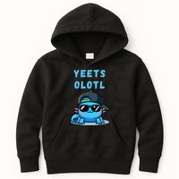 Yeets Olotl Funny Axolotl Yeet, Yeet Quote Funny Saying Kids Hoodie