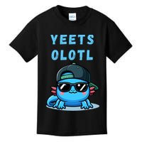 Yeets Olotl Funny Axolotl Yeet, Yeet Quote Funny Saying Kids T-Shirt