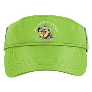 Yorkie Owner Gift Gift If I Can't Bring My Yorkie Gift Adult Drive Performance Visor