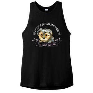 Yorkie Owner Gift Gift If I Can't Bring My Yorkie Gift Ladies PosiCharge Tri-Blend Wicking Tank