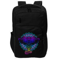 Yoga Elephant Aesthetic Ornate Stylized Impact Tech Backpack