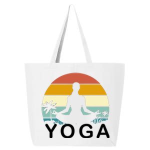 Yoga In Paradise Sunset Retro Vibes 25L Jumbo Tote