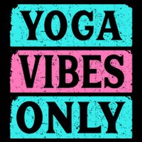 Yoga Vibes Only 16 in Basic Backpack
