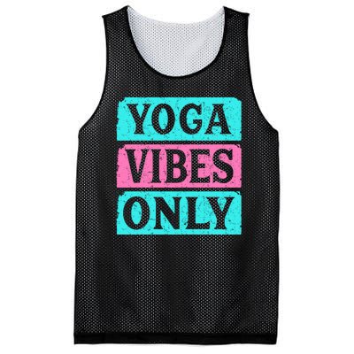 Yoga Vibes Only Mesh Reversible Basketball Jersey Tank