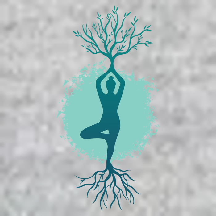 Yoga Woman Tree Premium T-Shirt