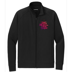 Your Opinion Isnt In The Recipe Cook Cooking Mom Mother Gift Stretch Full-Zip Cadet Jacket