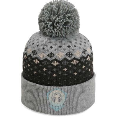 Yggdrasil.Tree Of Life. The Baniff Cuffed Pom Beanie