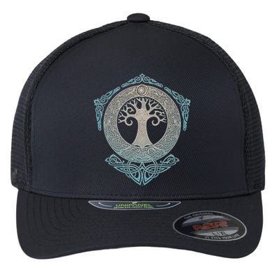 Yggdrasil.Tree Of Life. Flexfit Unipanel Trucker Cap