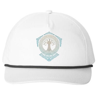 Yggdrasil.Tree Of Life. Snapback Five-Panel Rope Hat