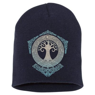 Yggdrasil.Tree Of Life. Short Acrylic Beanie