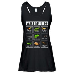 Ypes Of Lizards Lizard Reptiles Ladies Essential Flowy Tank