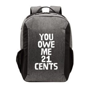 You Owe Me 21 Cents Female Wag Gap Equal Pay Feminist Gift Vector Backpack