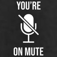 You're On Mute Online Joke Golf Towel
