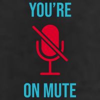 You're On Mute Funny Meme Adult Drive Performance Visor