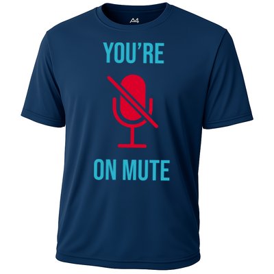 You're On Mute Funny Meme Performance Shirt