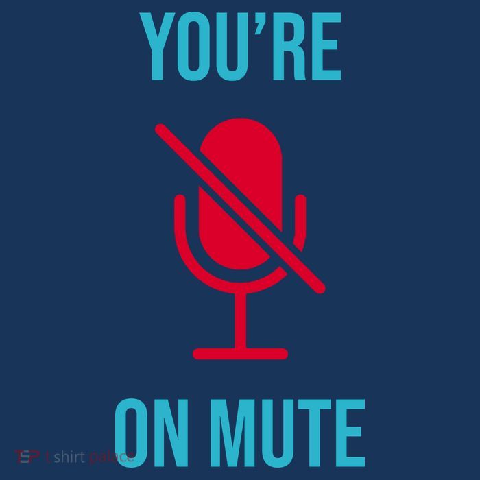 You're On Mute Funny Meme Visor