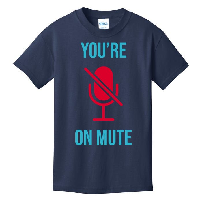 You're On Mute Funny Meme Kids T-Shirt