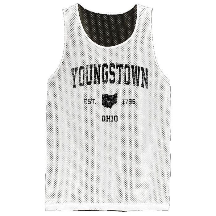 Youngstown Ohio Oh Vintage Sports Design Mesh Reversible Basketball Jersey Tank