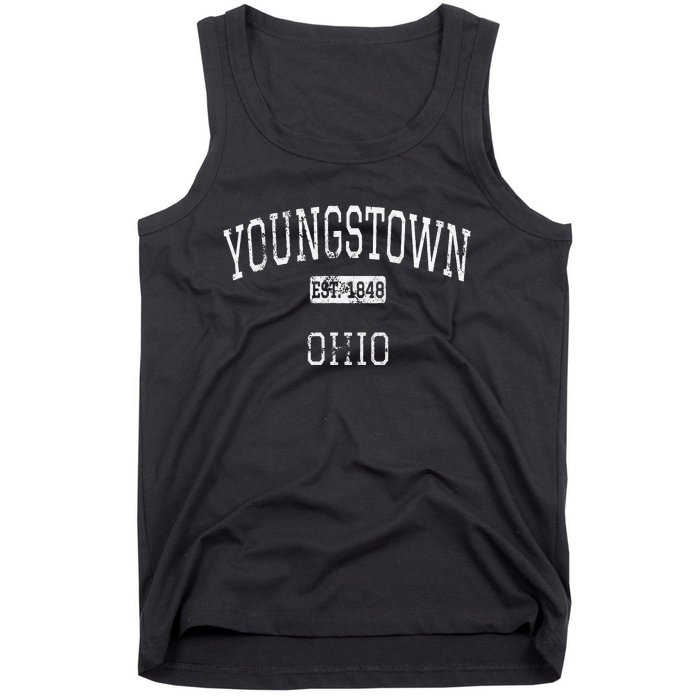 Youngstown Ohio Oh Vintage Tank Top