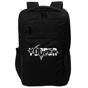 Yooper MI Upper Peninsula Michigan Impact Tech Backpack