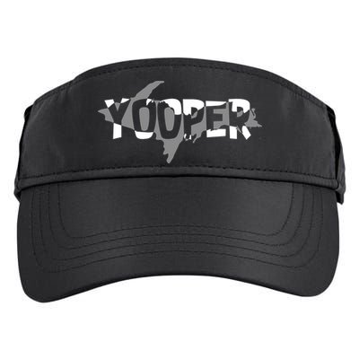Yooper MI Upper Peninsula Michigan Adult Drive Performance Visor