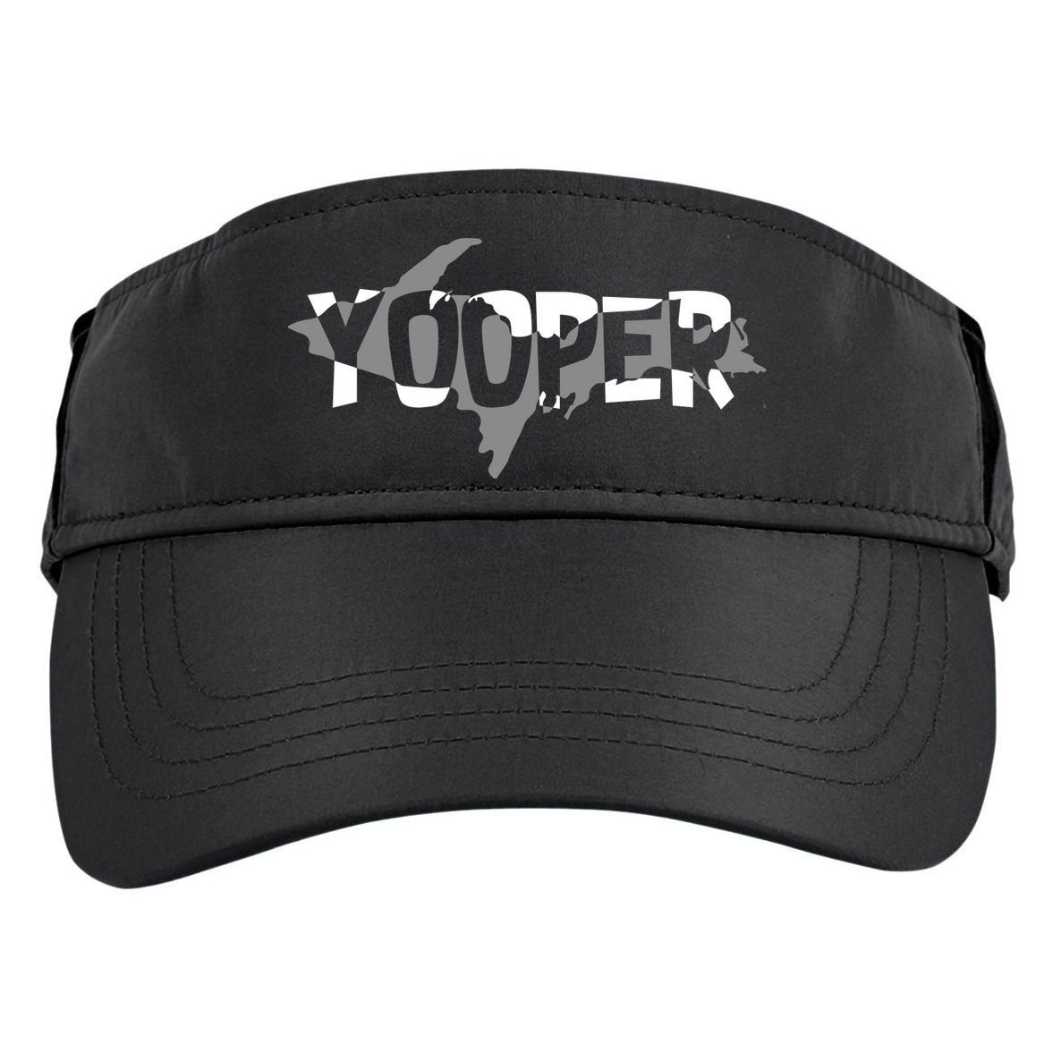 Yooper MI Upper Peninsula Michigan Adult Drive Performance Visor