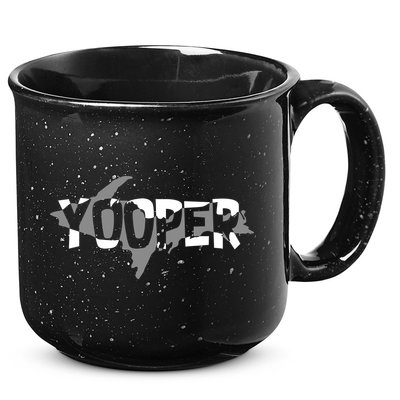 Yooper MI Upper Peninsula Michigan 15oz Campfire Ceramic Mug